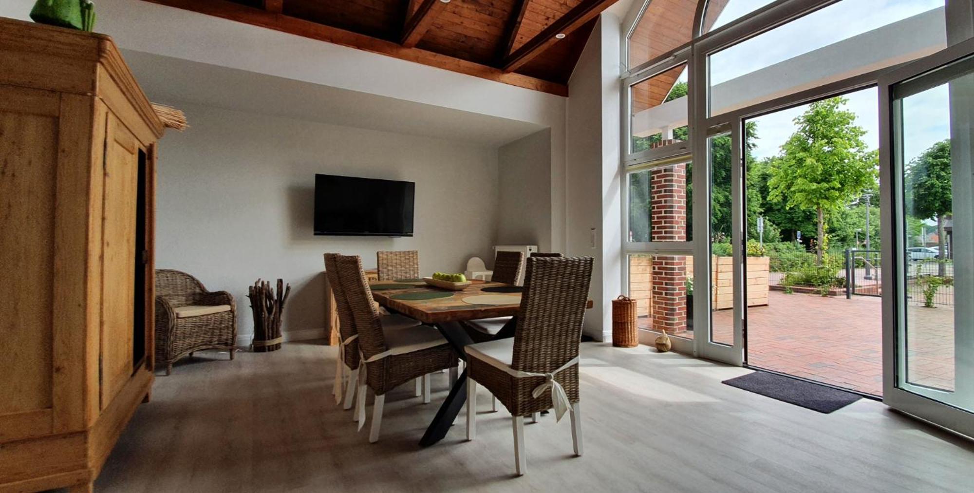 Friesischer Hof, Ferienwohnungen Mit Indoor Spielplatz, Kostenfreien Parkplatz Und W-Lan Hage Room photo